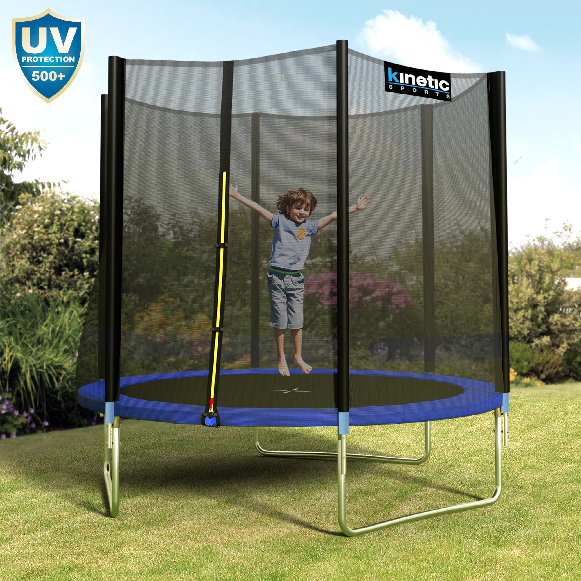 Sports Trampolin Outdoor Garten inkl. Netz Sprungtuch